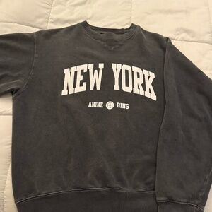 Annie Bing Grey Sweatshirt